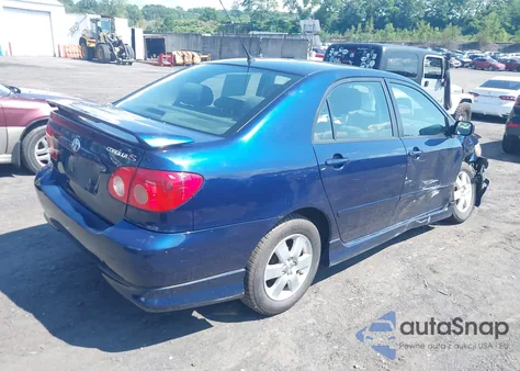 2008 Toyota Corolla S из США, поврежденный, VIN 2T1BR32E08C917207